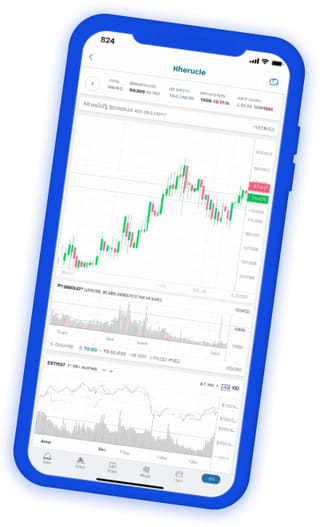Live portfolio dashboard of the Sound Reckonimhood crypto trading app